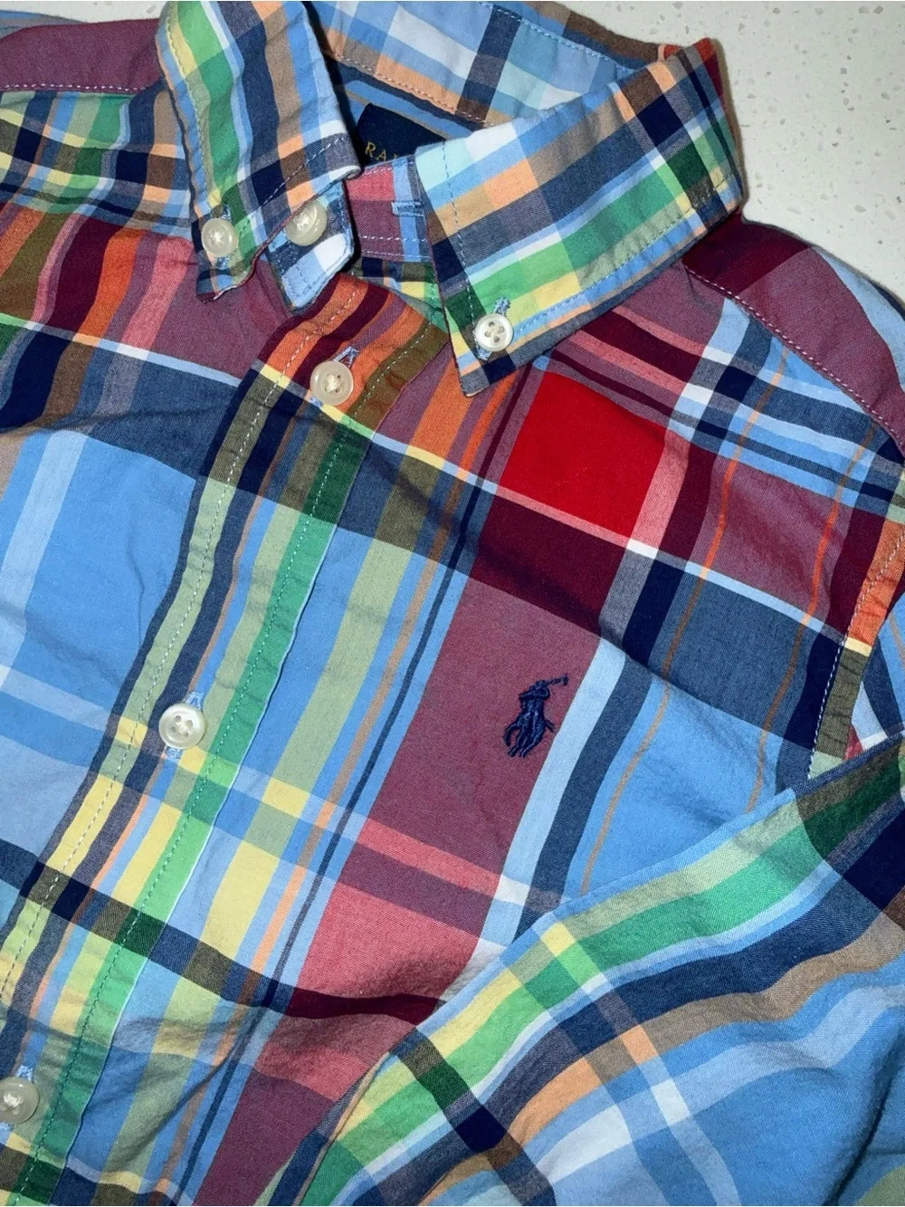 Ralph Lauren classic button